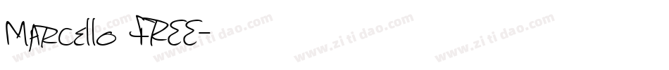 Marcello FREE字体转换